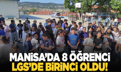 Manisa'da 8 öğrenci LGS'de birinci oldu