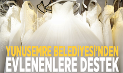 Yunusemre Belediyesi’nden evlenenlere destek