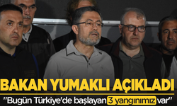 Tarım ve Orman Bakanı Yumaklı, son yangınlarla ilgili konuştu