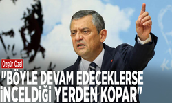 Özgür Özel: "Böyle devam edeceklerse inceldiği yerden kopar"