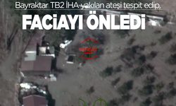 Bayraktar TB2 İHA Marmaris’te bahçe temizliğinde yakılan ateşi tespit edip, faciayı önledi
