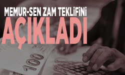 Memur-Sen zam teklifini açıkladı