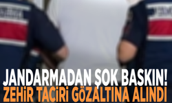 Jandarmadan şok baskın! Zehir taciri gözaltına alındı