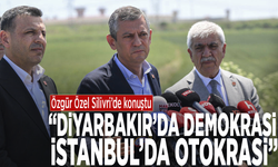 Özgür Özel Silivri’de konuştu: “Diyarbakır’da demokrasi, İstanbul’da otokrasi”