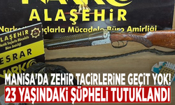Manisa'da zehir tacirlerine geçit yok! 23 yaşındaki şüpheli tutuklandı