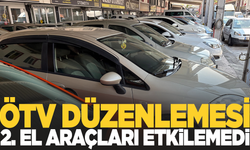 ÖTV düzenlemesi ikinci el araçları etkilemedi