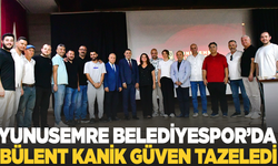 Yunusemre Belediyespor'da Bülent Kanik güven tazeledi