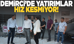 Demirci’de Yatırımlar Hız Kesmiyor: Başkan Kara ve Kaymakam Bayram Sahada İncelemelerde Bulundu