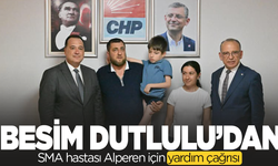 Başkan Dutlulu, SMA hastası Alperen için yardım çağrısı yaptı