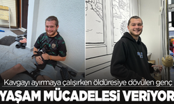 Sadece kavgayı ayırmak istemişti: Şimdi yaşam savaşı veriyor!