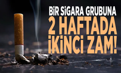 Bir sigara grubuna 2 haftada ikinci zam!