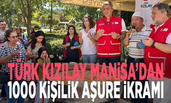 Türk Kızılay Manisa’dan 1000 kişilik aşure ikramı