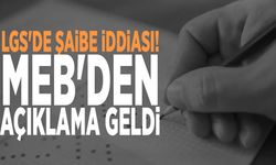 LGS'de şaibe iddiası! MEB'den açıklama geldi