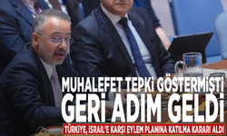 Muhalefet tepki göstermişti, geri adım geldi: Türkiye, İsrail'e karşı eylem planına katılma kararı aldı