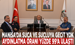 Manisa’da suça ve suçluya geçit yok: Aydınlatma oranı yüzde 99’a ulaştı