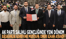 AK Parti Salihli gençliğinde yeni dönem: Başkanlık görevine Mustafa Onur İlhan atandı