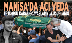 Manisa’da acı veda: Ertuğrul Kabaş gözyaşlarıyla uğurlandı