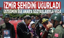 İzmir şehidini uğurladı: Üsteğmen Ege Akar’a gözyaşlarıyla veda