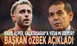 Barış Alper, Galatasaray'a veda mı ediyor? Başkan Özbek açıkladı