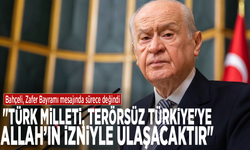 Bahçeli, Zafer Bayramı mesajında sürece değindi: "Türk milleti, Terörsüz Türkiye'ye Allah’ın izniyle ulaşacaktır"