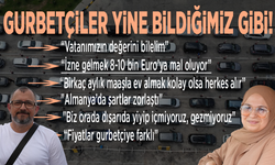 Gurbetçiler yine bildiğimiz gibi!