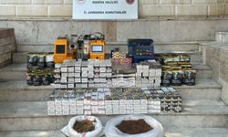 Alaşehir'de kaçak tütün operasyonu