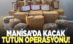 Manisa'da kaçak tütün operasyonu