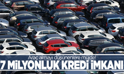 Araç almayı düşünenlere müjde: 7 milyon liraya kadar faizsiz kredi imkanları sunuluyor