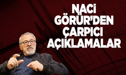 Prof. Dr. Naci Görür'den çarpıcı açıklamalar