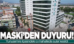 Yunusemre'de Su Kesintisi