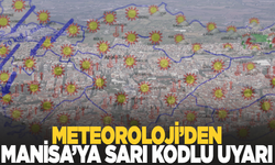 Meteotoloji'den Manisa için sarı kodlu uyarı