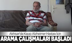 Akhisar'da Kayıp Alzheimer Hastası İçin Arama Çalışması Başlatıldı