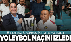 Endonezya Büyükelçisi Purnama Manisa’da Voleybol Maçını İzledi