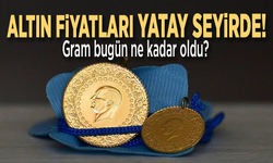 Altın fiyatları yatay seyirde! Gram bugün ne kadar oldu?