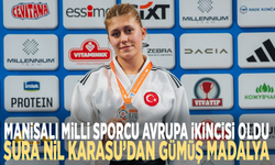 Manisalı Milli sporcu Avrupa ikincisi oldu: Sura Nil Karasu’dan gümüş madalya
