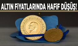 Altın fiyatlarında hafif düşüş!