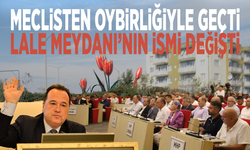 Meclisten oybirliğiyle geçti: Lale Meydanı’nın ismi değişti