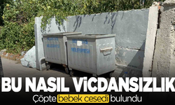Çöpte bebek cesedi bulundu