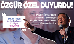 O belediye CHP'ye mi geçiyor? Özgür Özel duyurdu