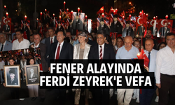FENER ALAYINDA FERDİ ZEYREK'E VEFA