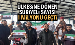 Suriyeli sayısı 1 milyonu aştı
