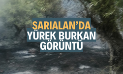 SARIALAN MAHALLESİNDE YÜREK BURKAN GÖRÜNTÜ