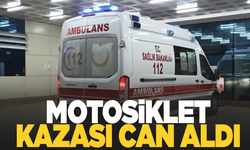 Manisa’da motosiklet araçla kafa kafaya çarpıştı: 1 ölü