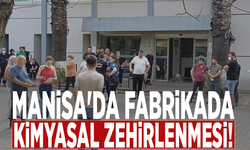 Manisa'da fabrikada kimyasal zehirlenmesi!