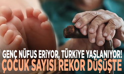 Genç nüfus eriyor, Türkiye yaşlanıyor! Çocuk sayısı rekor düşüşte