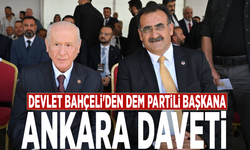 Devlet Bahçeli'den DEM Partili başkana Ankara daveti