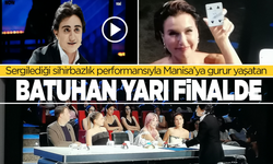 Manisalı genç yetenek Batuhan Yılmaz  Yetenek sizsiniz'de yarı finale yükseldi