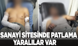 Manisa'da sanayi sitesinde patlama: Yaralılar var!