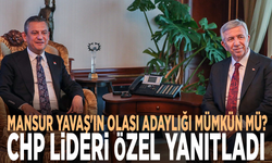 Mansur Yavaş'ın olası adaylığı mümkün mü? CHP Lideri Özel yanıtladı