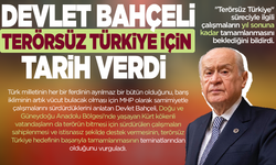 Devlet Bahçeli 'terörsüz Türkiye' açıklaması: Yıl sonunu işaret etti